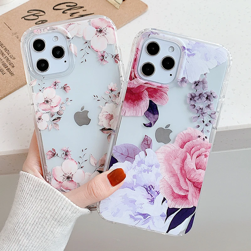 For iPhone 12 Pro Case Vintage Flowers Phone Cases For iPhone 12 Mini 11 Pro Max 8 7 Plus X XS Max XR Soft Back Cover Coque
For iPhone 12 Pro Case Vintage Flowers Phone Cases For iPhone 12 Mini 11 Pro Max 8 7 Plus X XS Max XR Soft Back Cover Coque