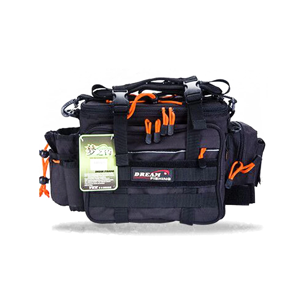 Multi-Purpose Fishing Bag Waterproof Lure Bag plastic box lure bag, Black ,camouflage,army green
Multi-Purpose Fishing Bag Waterproof Lure Bag plastic box lure bag, Black ,camouflage,army green