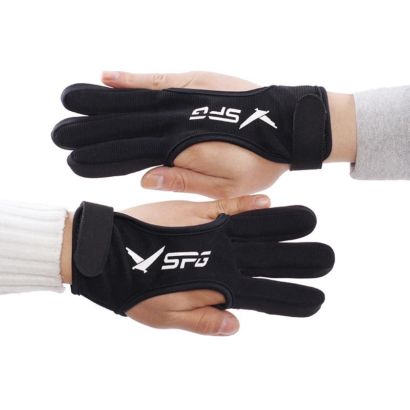 SPG Recurve Bow Adjustable Comfortable Leather 3 Finger Hand Protector Archery Guard, Black
SPG Recurve Bow Adjustable Comfortable Leather 3 Finger Hand Protector Archery Guard, Black