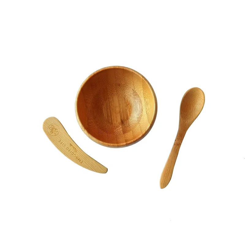eco friendly DIY beauty products wood bamboo cosmetic bowl with bamboo spatula, spoon
eco friendly DIY beauty products wood bamboo cosmetic bowl with bamboo spatula, spoon