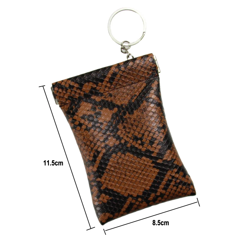 New PU Snake Pattern Men Women Car Home Key Case Key Storage Bag Black Coin Purse Shrapnel Bag, 3 colors
New PU Snake Pattern Men Women Car Home Key Case Key Storage Bag Black Coin Purse Shrapnel Bag, 3 colors