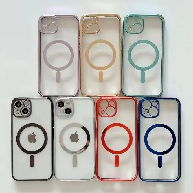 For iPhone 13 Magnetic Case Cover Bling Plating Wireless Charging For Magsafe Clear Phone Case For iPhone 11 12 Pro Max
For iPhone 13 Magnetic Case Cover Bling Plating Wireless Charging For Magsafe Clear Phone Case For iPhone 11 12 Pro Max