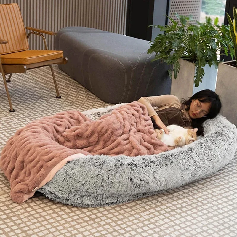 Dropshipping Human Dog Bed Plush Orthopedic Large Pet Bed Soft Sponge Solid Pattern Washable Designer Dog Products
Dropshipping Human Dog Bed Plush Orthopedic Large Pet Bed Soft Sponge Solid Pattern Washable Designer Dog Products