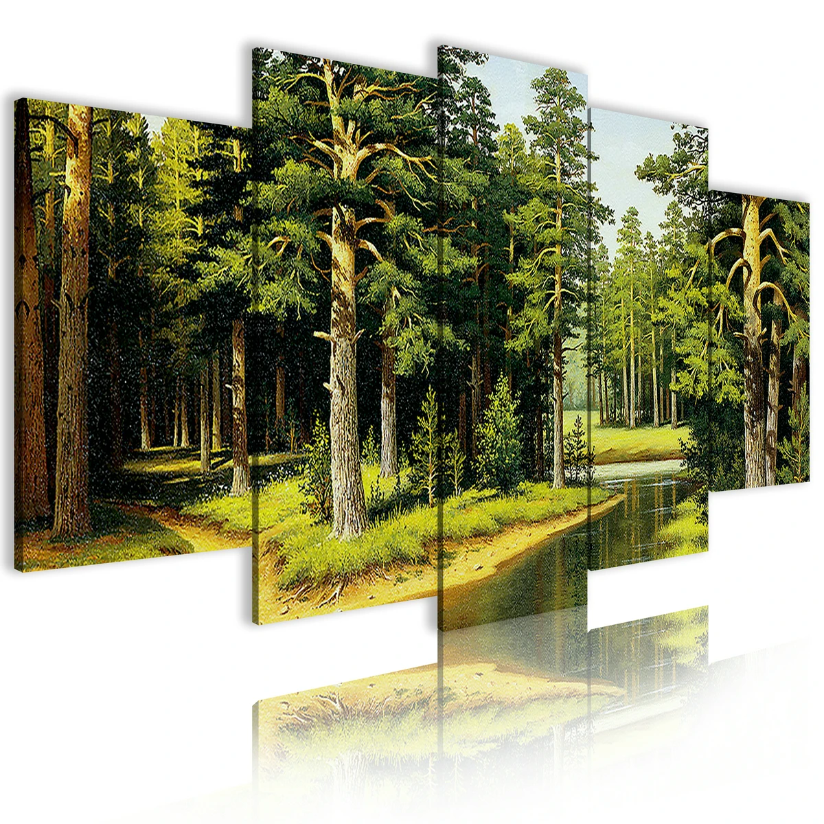 Wall Creative Wholesale 3D Frame Home 5 Piece Good Art Painting Printed Canvas Natural Scenery Oil Pop Tree Picture
Wall Creative Wholesale 3D Frame Home 5 Piece Good Art Painting Printed Canvas Natural Scenery Oil Pop Tree Picture