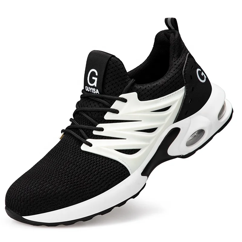 GUYISA Outdoor fashion safety shoes breathable fly weave vamp site work comfortable PU outsole steel toe safety shoes
GUYISA Outdoor fashion safety shoes breathable fly weave vamp site work comfortable PU outsole steel toe safety shoes
