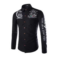 Professional plus size print autumn long sleeve mens dress brand shirt made in China
Professional plus size print autumn long sleeve mens dress brand shirt made in China