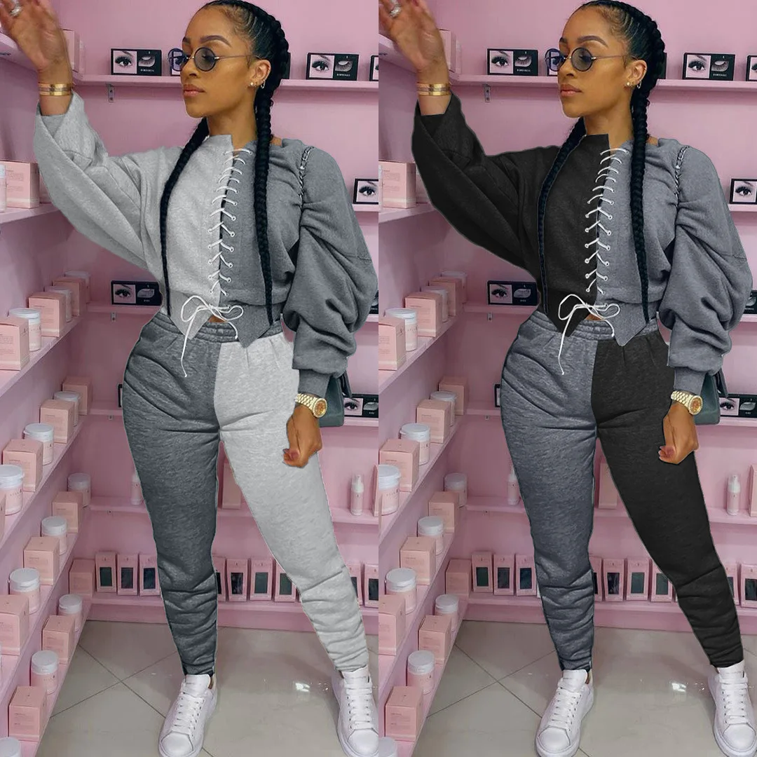 Hot Style 2 Piece Set Women Crop Top Sexy Two-Piece Sets+Fashion Sexy Hoodie Fabric Diagonal Two-Piece Suit, 2 colors
Hot Style 2 Piece Set Women Crop Top Sexy Two-Piece Sets+Fashion Sexy Hoodie Fabric Diagonal Two-Piece Suit, 2 colors