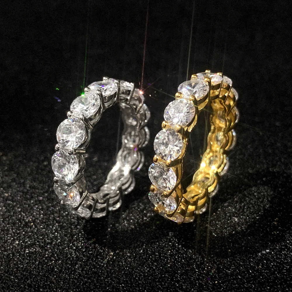 Foxi Trendy Iced Out Crystal Zirconia Tennis Ring Women Sterling Silver Ring Hip Hop Jewelry
Foxi Trendy Iced Out Crystal Zirconia Tennis Ring Women Sterling Silver Ring Hip Hop Jewelry