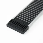 New Auto-front sliding roller pusher shelf with stopper and divider used in supermarket display