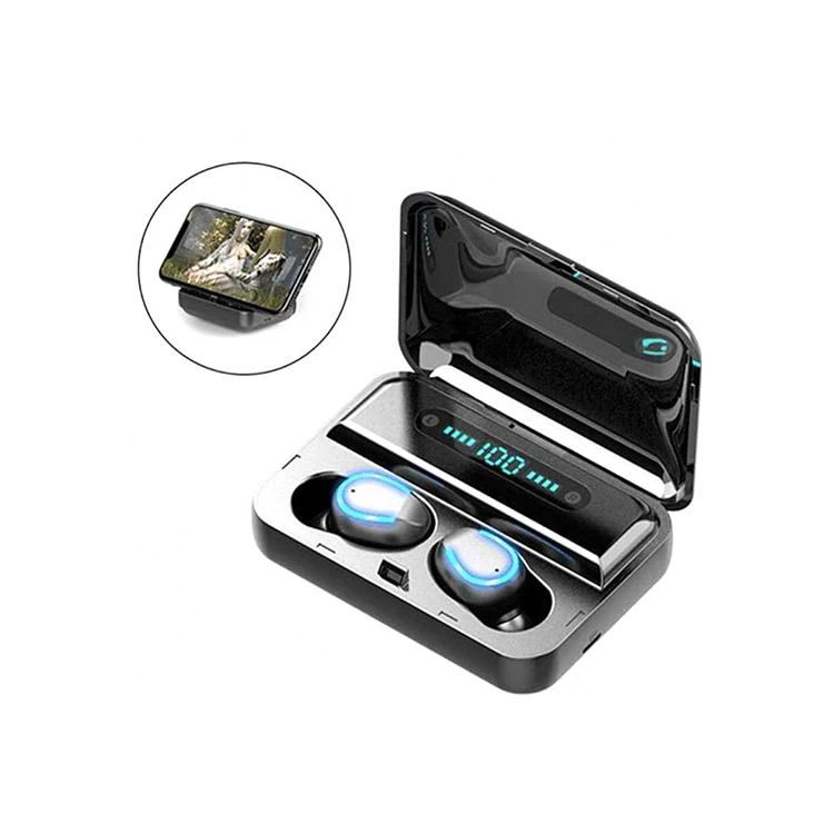 F9-5 Breathing Light Earbuds With Led Display Waterproof Stereo Earphone With Power Bank
F9-5 Breathing Light Earbuds With Led Display Waterproof Stereo Earphone With Power Bank