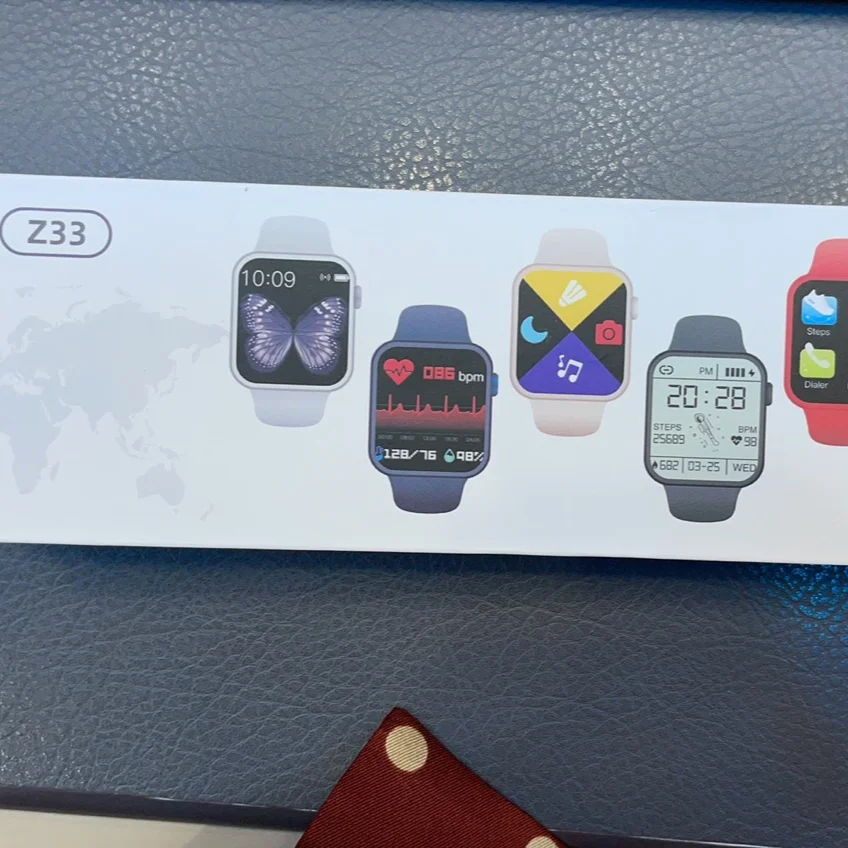 smartwatch 1.7inch z33 Band Smart Bracelet Z15 Z18 Z17 Z20 Z33 smart watch Latest BT Calls iwo 14 series6, Silver black
smartwatch 1.7inch z33 Band Smart Bracelet Z15 Z18 Z17 Z20 Z33 smart watch Latest BT Calls iwo 14 series6, Silver black