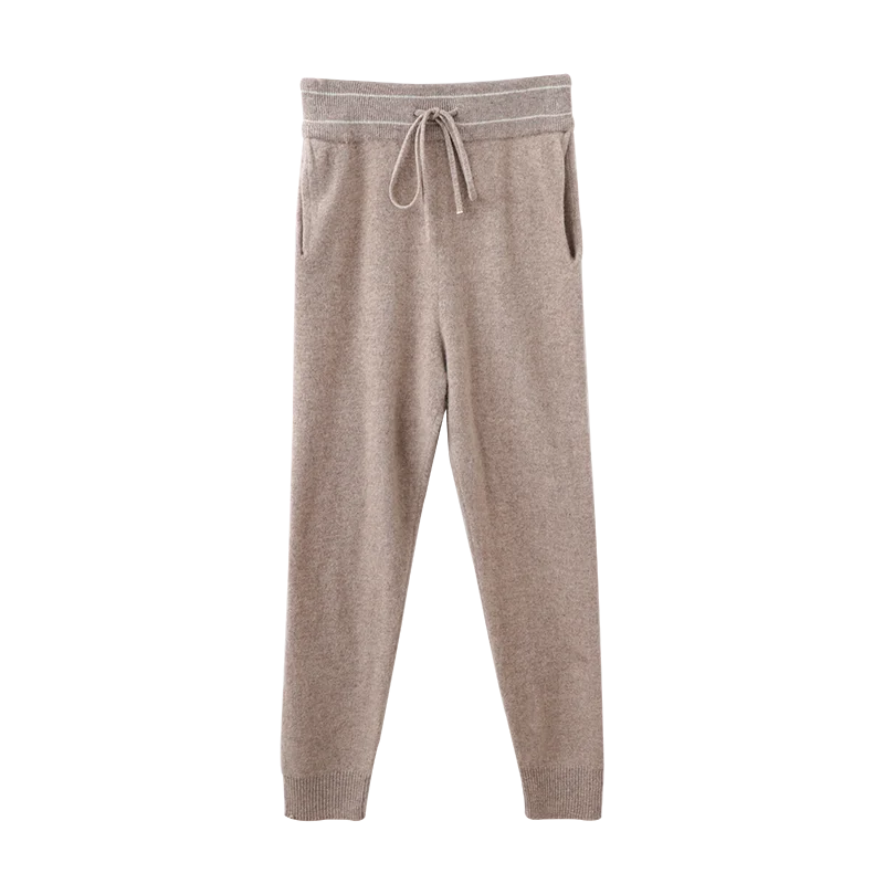 Drawstring Ladies Knit Winter Fashion Trousers Wool Pants 100% Merino Wool Pants Women
Drawstring Ladies Knit Winter Fashion Trousers Wool Pants 100% Merino Wool Pants Women
