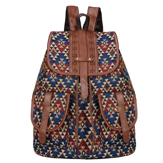 Aztec Printed Fashion Canvas Girls School Bags Womens Stylish Backpack With String, #1 #2 #3 #4 #5
Aztec Printed Fashion Canvas Girls School Bags Womens Stylish Backpack With String, #1 #2 #3 #4 #5