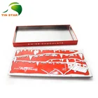Wholesale Customized Logo Food Packaging Metal Wedding Storage Can Chocolate Tin Box