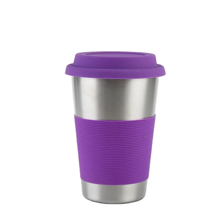 Custom Logo Stainless Steel Coffee Mug With Silicone Sleeve Stackable Durable Pint Cup Tumbler
Custom Logo Stainless Steel Coffee Mug With Silicone Sleeve Stackable Durable Pint Cup Tumbler