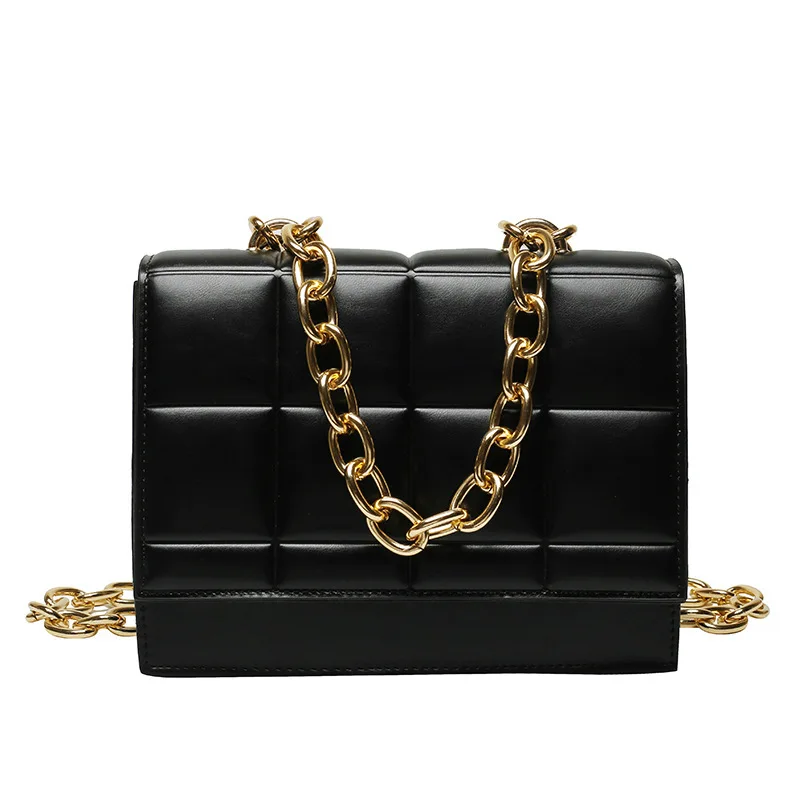 Fashion PU Leather Pillow Bags Women Hand Bags Square Purse Portable Diagonal Shoulder Bag Thick Golden Chain Lady Handbags, Red,black,khaki,coffee,white
Fashion PU Leather Pillow Bags Women Hand Bags Square Purse Portable Diagonal Shoulder Bag Thick Golden Chain Lady Handbags, Red,black,khaki,coffee,white