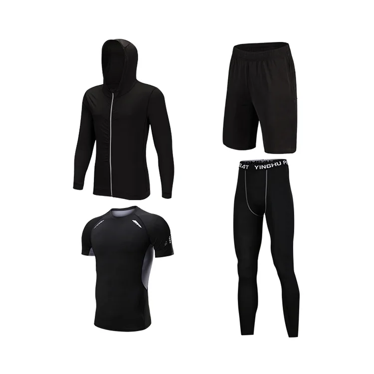 men Gym Clothes wear Pants Sports Running Yoga Fitness Clothing Sets, Customized colors
men Gym Clothes wear Pants Sports Running Yoga Fitness Clothing Sets, Customized colors