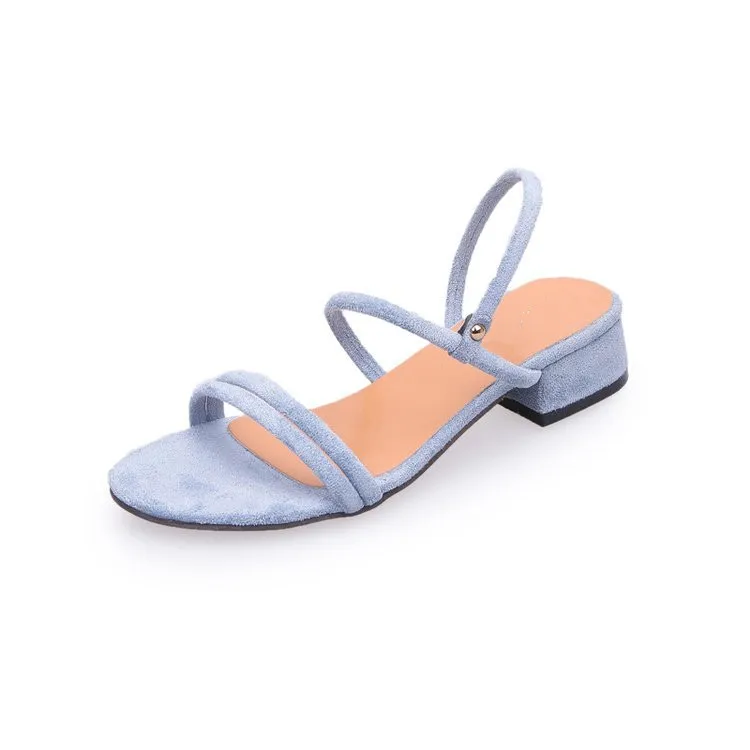 Fashion summer women low heel sandals foot ring straps slippers shoes 
Fashion summer women low heel sandals foot ring straps slippers shoes