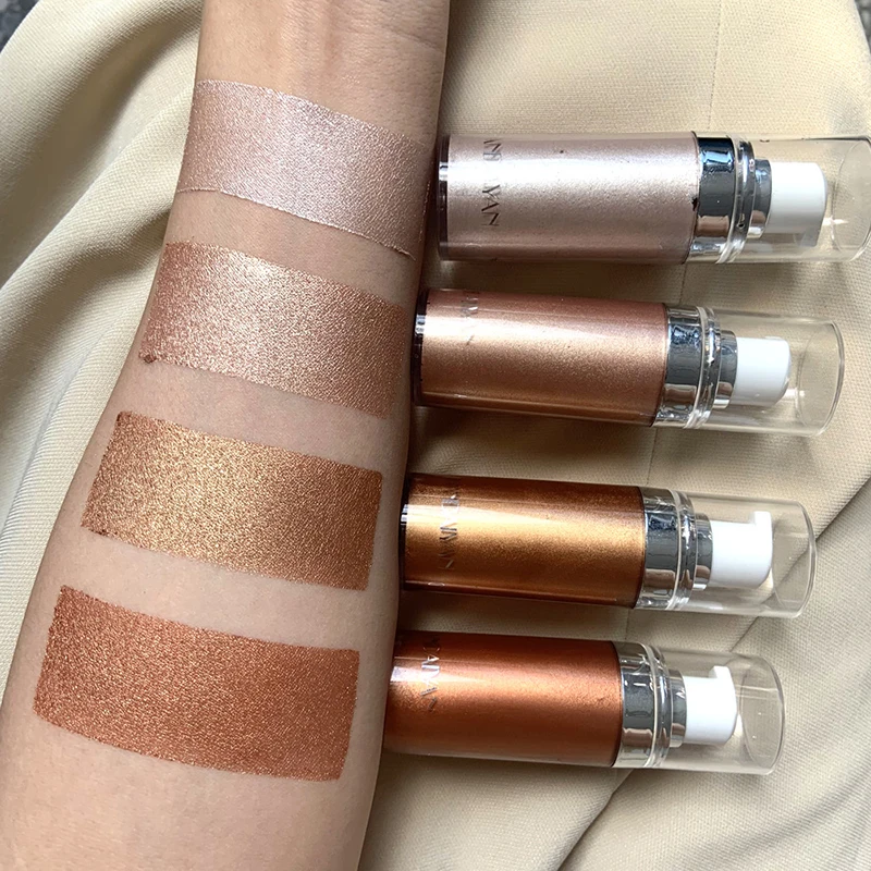 Liquid Highlighter Body Shimmering cream Bronzer Face Contour Makeup for all Skin Liquid glitter glow 20 ml, 4 colors
Liquid Highlighter Body Shimmering cream Bronzer Face Contour Makeup for all Skin Liquid glitter glow 20 ml, 4 colors
