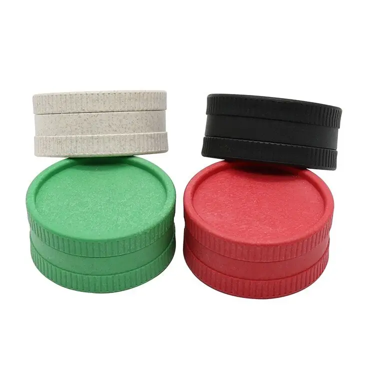 Biodegradable cigarette grinder plastic two-layer 56mm diameter tobacco cookies Grinder, 4 colors
Biodegradable cigarette grinder plastic two-layer 56mm diameter tobacco cookies Grinder, 4 colors
