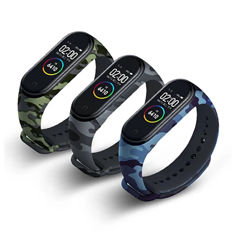 Replacement Smart Bracelet Band Silicone Camo Wrist Strap For Xiaomi Mi Band 3 4, Multi colors
Replacement Smart Bracelet Band Silicone Camo Wrist Strap For Xiaomi Mi Band 3 4, Multi colors