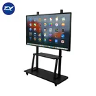 Oem Vertical Windows Network Folding Movable Educational Interactive Whiteboard