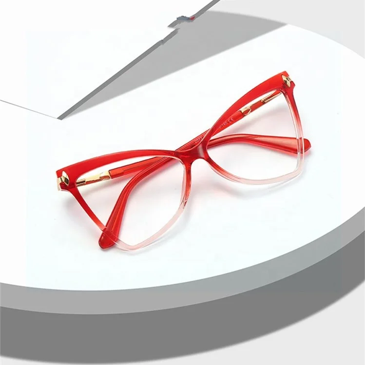 Jiuling eyewear retro women leopard frame eyeglasses oversize high quality cat eye spectacles anti blue light river glasses, Mix color or custom colors
Jiuling eyewear retro women leopard frame eyeglasses oversize high quality cat eye spectacles anti blue light river glasses, Mix color or custom colors
