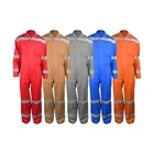 Cotton 100% Cotton 100% Cotton Overalls High Standard Industrial Cotton 100% Flame Retardant Reflective Coverall