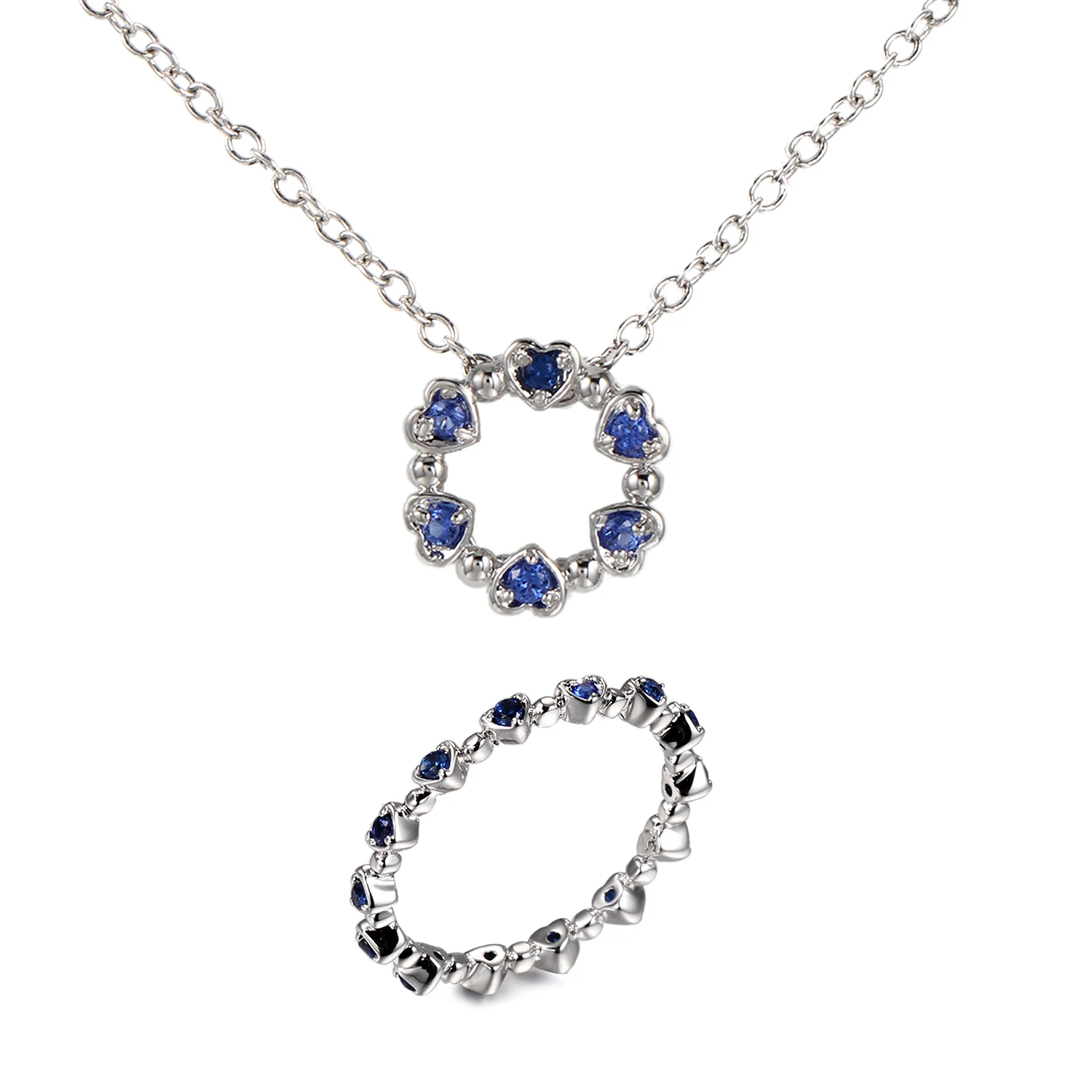 Fashion jewelry accessories stone set Jewelry 925 Silver Necklace rings Jewelry for wemen party gift
Fashion jewelry accessories stone set Jewelry 925 Silver Necklace rings Jewelry for wemen party gift