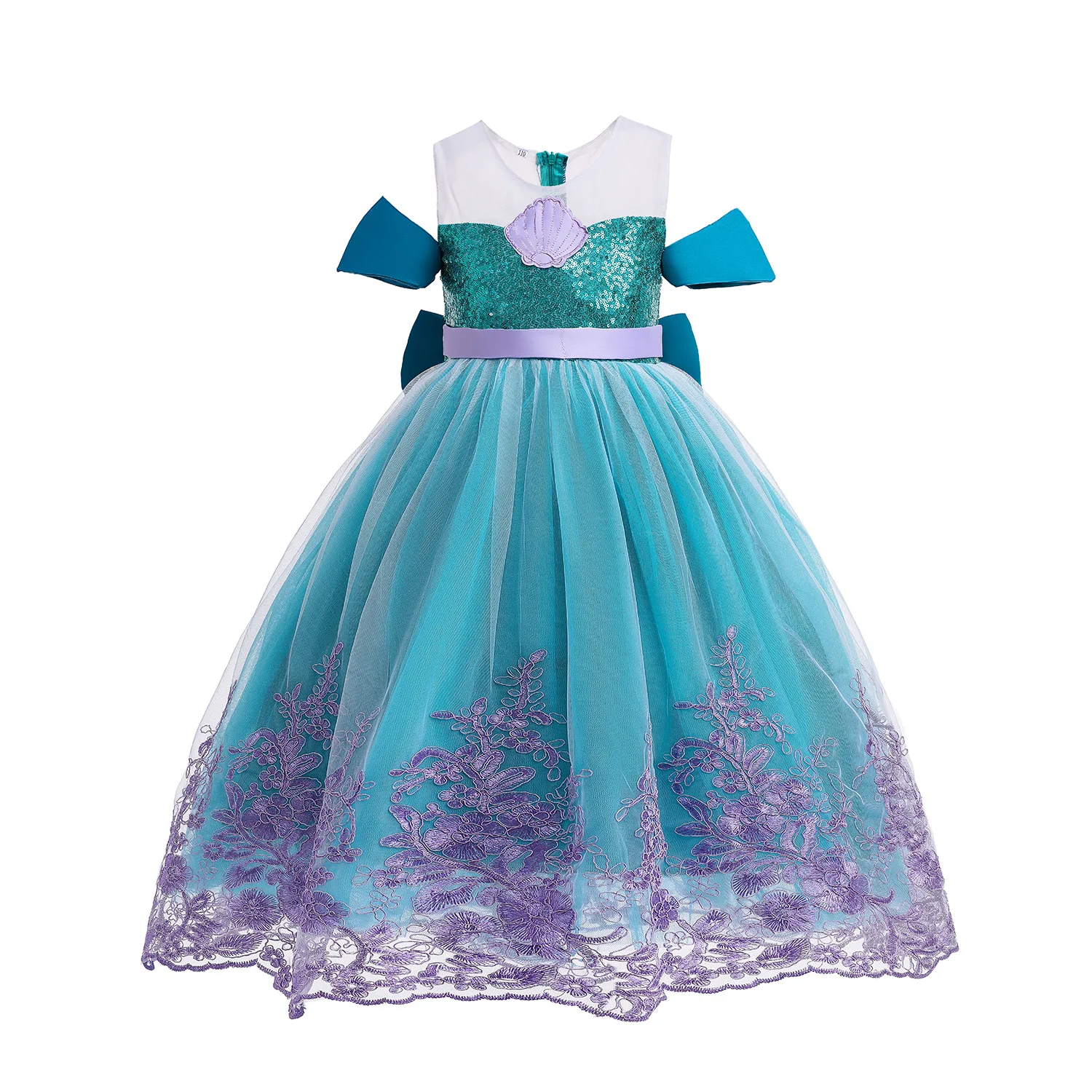 Frozen Girls Mermaid Princess Kids Dress Holiday Costume Long Birthday Party Princess Ariel Dress
Frozen Girls Mermaid Princess Kids Dress Holiday Costume Long Birthday Party Princess Ariel Dress
