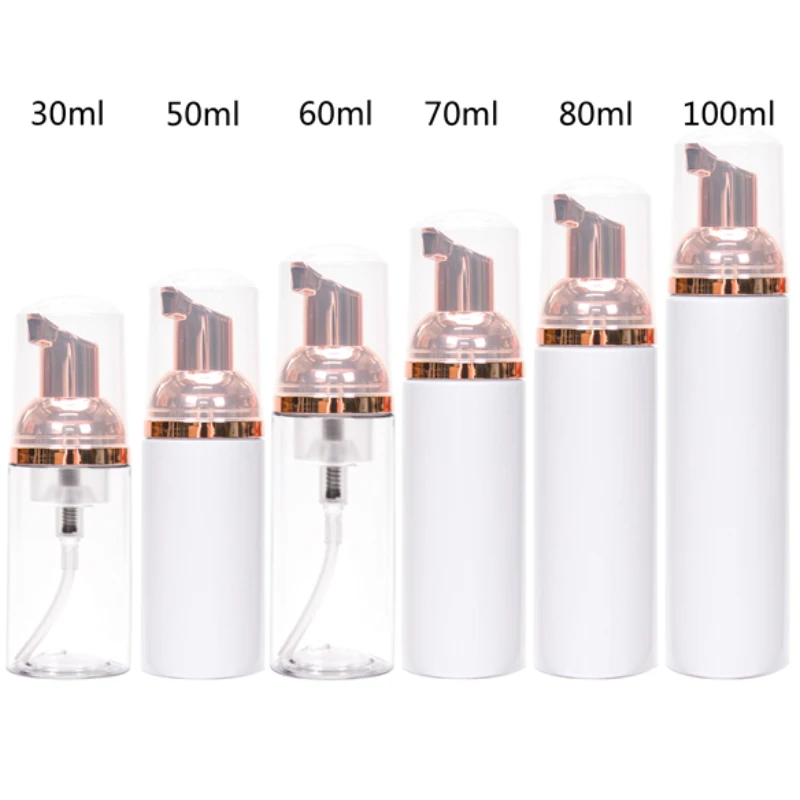 Wholesale Mini Style Plastic Bottle With Foam Pump Head Foam Bottle Cosmetic Gold/White Foam Pump Soap Bottle
Wholesale Mini Style Plastic Bottle With Foam Pump Head Foam Bottle Cosmetic Gold/White Foam Pump Soap Bottle