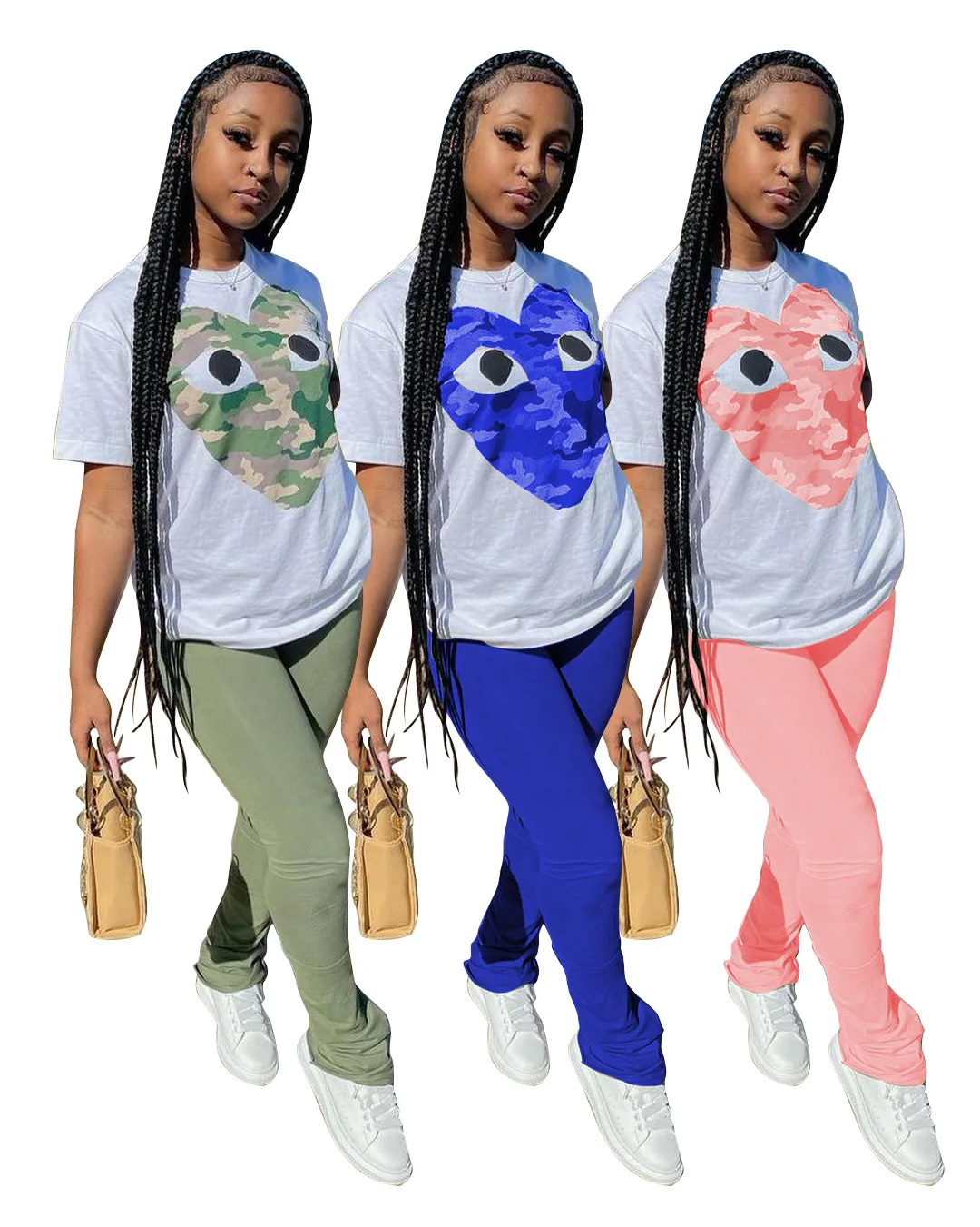 YM-9285 Two-Piece Fashion And Casual Women'S Fashion Print Micro Horn Activewear Sets
YM-9285 Two-Piece Fashion And Casual Women'S Fashion Print Micro Horn Activewear Sets
