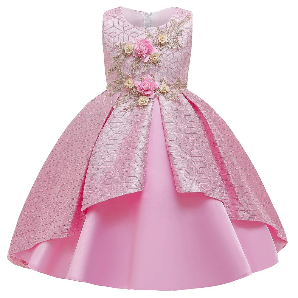 kid princess dress formal party pink Cotton blend sleeveless o-neck appliques Satin ball gown flower girl dresses wedding design
kid princess dress formal party pink Cotton blend sleeveless o-neck appliques Satin ball gown flower girl dresses wedding design