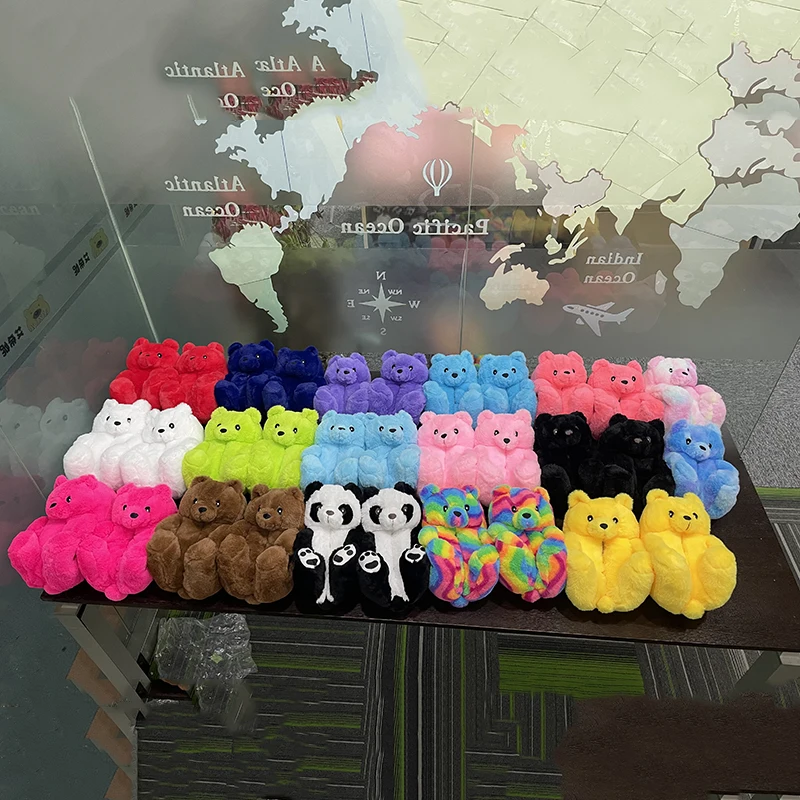 Teddy Bear Slippers 2021 New Arrivals Fuzzy Teddy Wholesale Plush New Style Slippers House Teddy Bear Slippers For Women Girls, Rich color
Teddy Bear Slippers 2021 New Arrivals Fuzzy Teddy Wholesale Plush New Style Slippers House Teddy Bear Slippers For Women Girls, Rich color