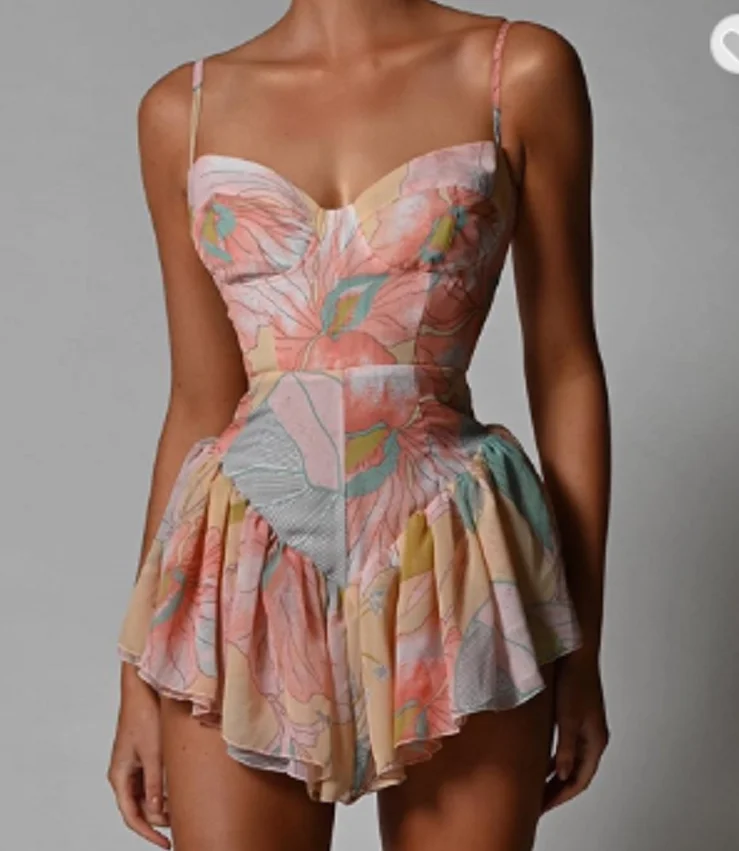 2021 Spring New Women Casual Summer Party Strapless Dresses Women Floral Print Sexy Bodycon Skirt Pleated Dress Women
2021 Spring New Women Casual Summer Party Strapless Dresses Women Floral Print Sexy Bodycon Skirt Pleated Dress Women