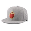 custom hats caps/cheap flat brim cap snapback hat/6 panel snap back flat cap