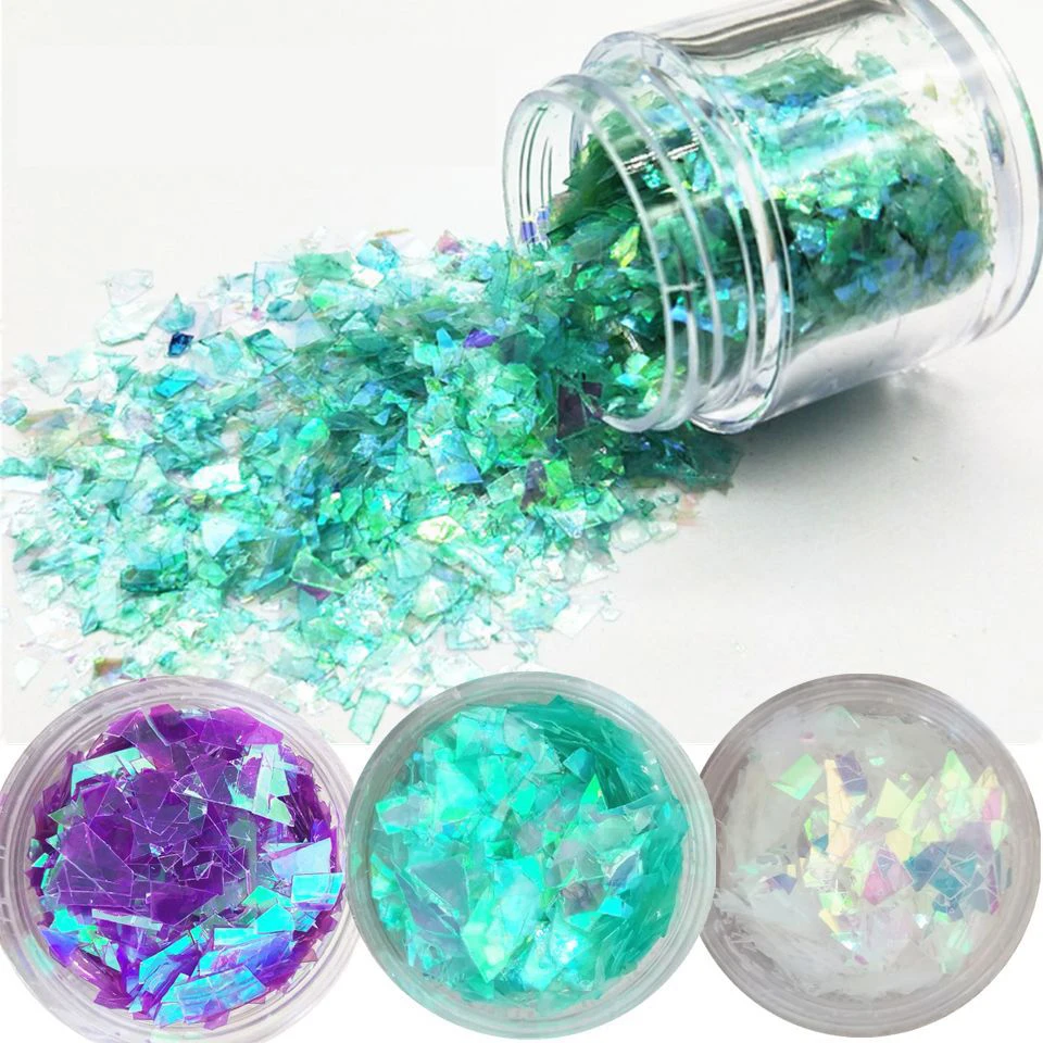 Paso Sico Ultra-thin Magic Color Irregular Nail Decal Colorful Nail Stickers Glitter Sequins For DIY Nail Art 10ml/bottle
Paso Sico Ultra-thin Magic Color Irregular Nail Decal Colorful Nail Stickers Glitter Sequins For DIY Nail Art 10ml/bottle