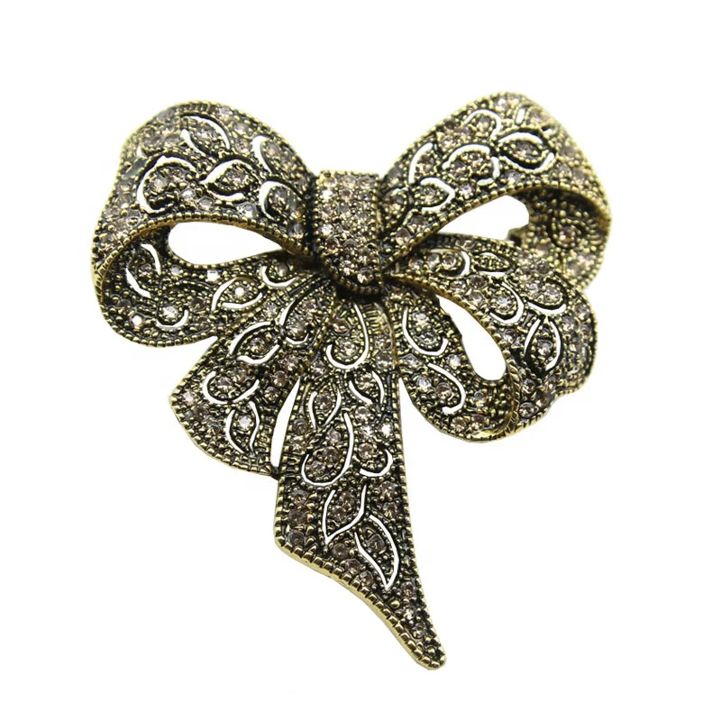 Hot Sale Retro Big Bow Brooch Fashion Rhinestone Personality Brooch Classic Simple Women's Brooch, Gold/black
Hot Sale Retro Big Bow Brooch Fashion Rhinestone Personality Brooch Classic Simple Women's Brooch, Gold/black