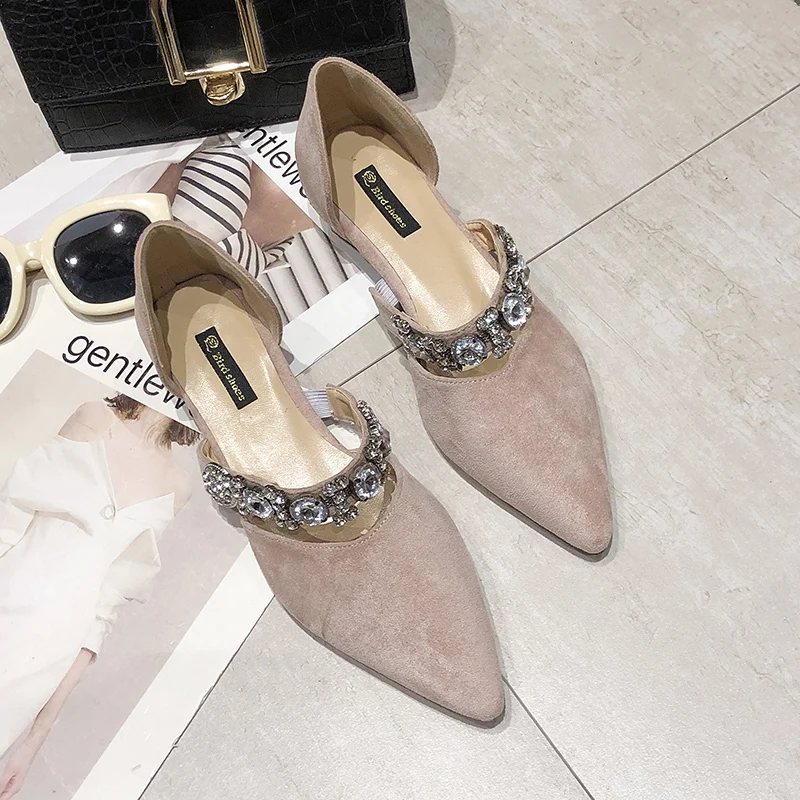 2021 Summer new style sandals women fashion low heels with pointed toe rhinestone thick heels, Different colors and support to customized
2021 Summer new style sandals women fashion low heels with pointed toe rhinestone thick heels, Different colors and support to customized