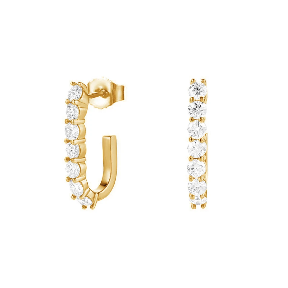 fine jewelry wholesale distributors 925 sterling silver 18k gold plated sparkler pin hoop earrings with zircon
fine jewelry wholesale distributors 925 sterling silver 18k gold plated sparkler pin hoop earrings with zircon