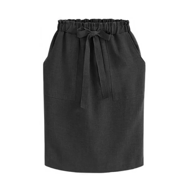 Summer Autumn Elegant Midi Skirts Womens Office Pencil Cotton Elastic Waist Package Hip Bow Skirt Green
Summer Autumn Elegant Midi Skirts Womens Office Pencil Cotton Elastic Waist Package Hip Bow Skirt Green