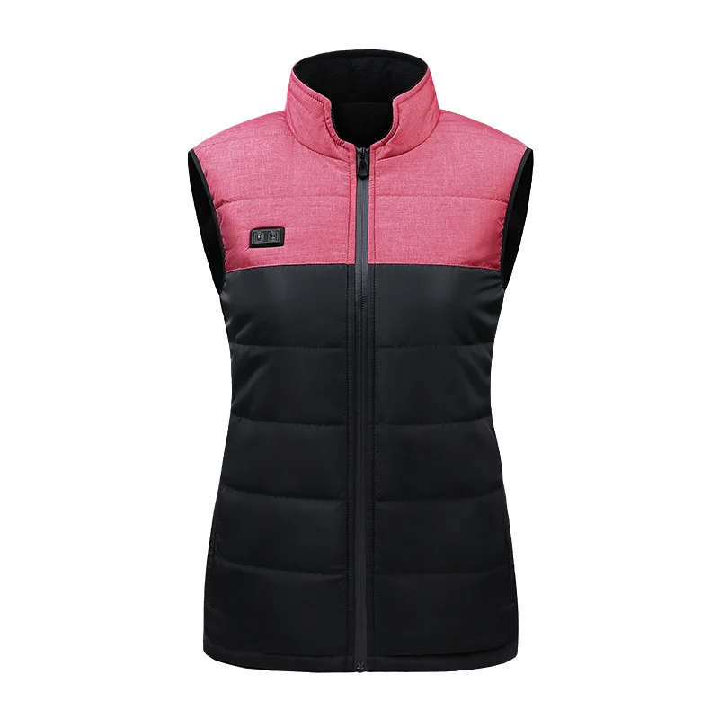 Women's Vest temperature adjustable carbon fiber outdoor winter heating jacket vest double control four zone Vest + 20000 Ma rec, Dual control zone 4 black gray black red
Women's Vest temperature adjustable carbon fiber outdoor winter heating jacket vest double control four zone Vest + 20000 Ma rec, Dual control zone 4 black gray black red