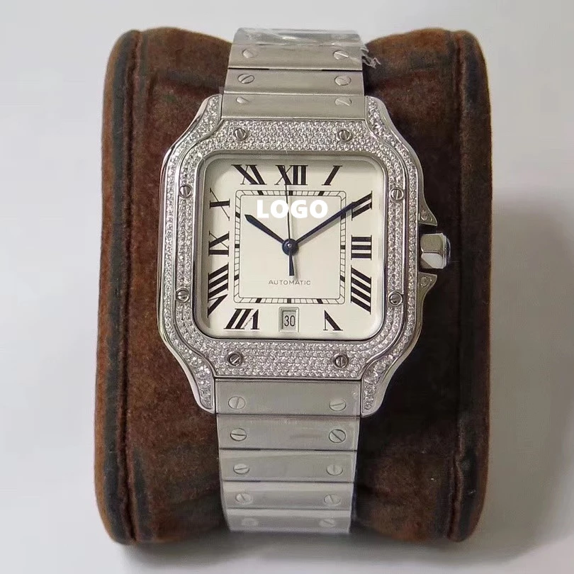 sports leisure AP patek audemars watch WSSA0018 ETA movement Waterproof diamond Santoss watch
sports leisure AP patek audemars watch WSSA0018 ETA movement Waterproof diamond Santoss watch
