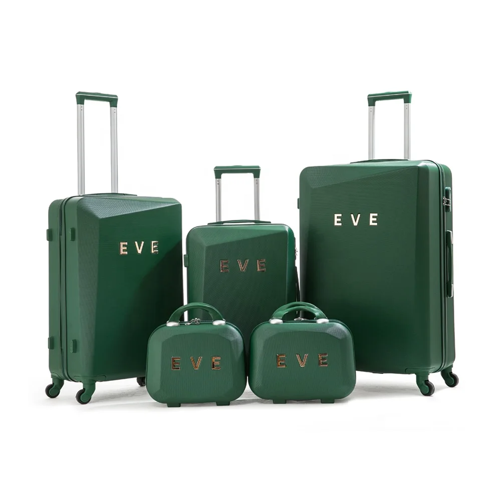 New design simple style lightweight durable 5pcs abs trolley suitcase luggage set on sale, Custom
New design simple style lightweight durable 5pcs abs trolley suitcase luggage set on sale, Custom