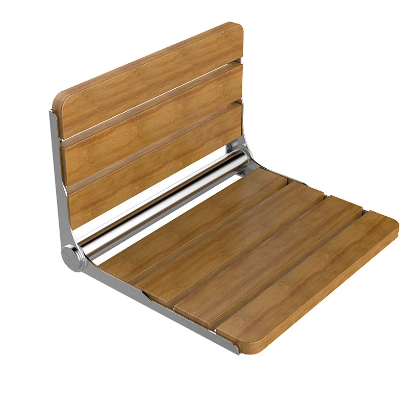 Stainless Steel Wood Shower Chair Wall Mount Indoor Bathroom Disabled Elderly Floding Up Shower Seat
Stainless Steel Wood Shower Chair Wall Mount Indoor Bathroom Disabled Elderly Floding Up Shower Seat