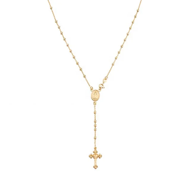 Wholesales Stainless Steel Accessories Gold Plated Thin Chain For Women Men Y Shape Rosary Bead Cross Necklace
Wholesales Stainless Steel Accessories Gold Plated Thin Chain For Women Men Y Shape Rosary Bead Cross Necklace