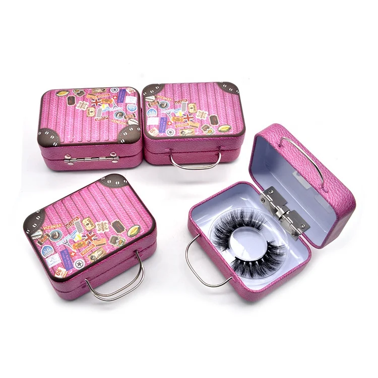 Retro Suitcase Creative Ferrero Small Iron Box Packing A Pair of Eyelash Case Mini Suitcase False Eyelash Tool
Retro Suitcase Creative Ferrero Small Iron Box Packing A Pair of Eyelash Case Mini Suitcase False Eyelash Tool