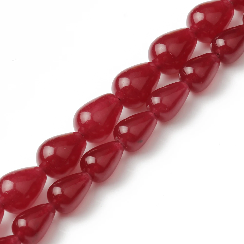 Wholesale Irregular 8*12mm/10*14mm Water Drop Shape Wine Red Jade Stone Beads For Jewelry Making DIY
Wholesale Irregular 8*12mm/10*14mm Water Drop Shape Wine Red Jade Stone Beads For Jewelry Making DIY