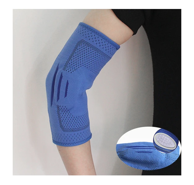 High Quality Durable Silicone pad Elbow Compression Sleeve Sport Support Elbow Sleeve, Black, blue, grey
High Quality Durable Silicone pad Elbow Compression Sleeve Sport Support Elbow Sleeve, Black, blue, grey
