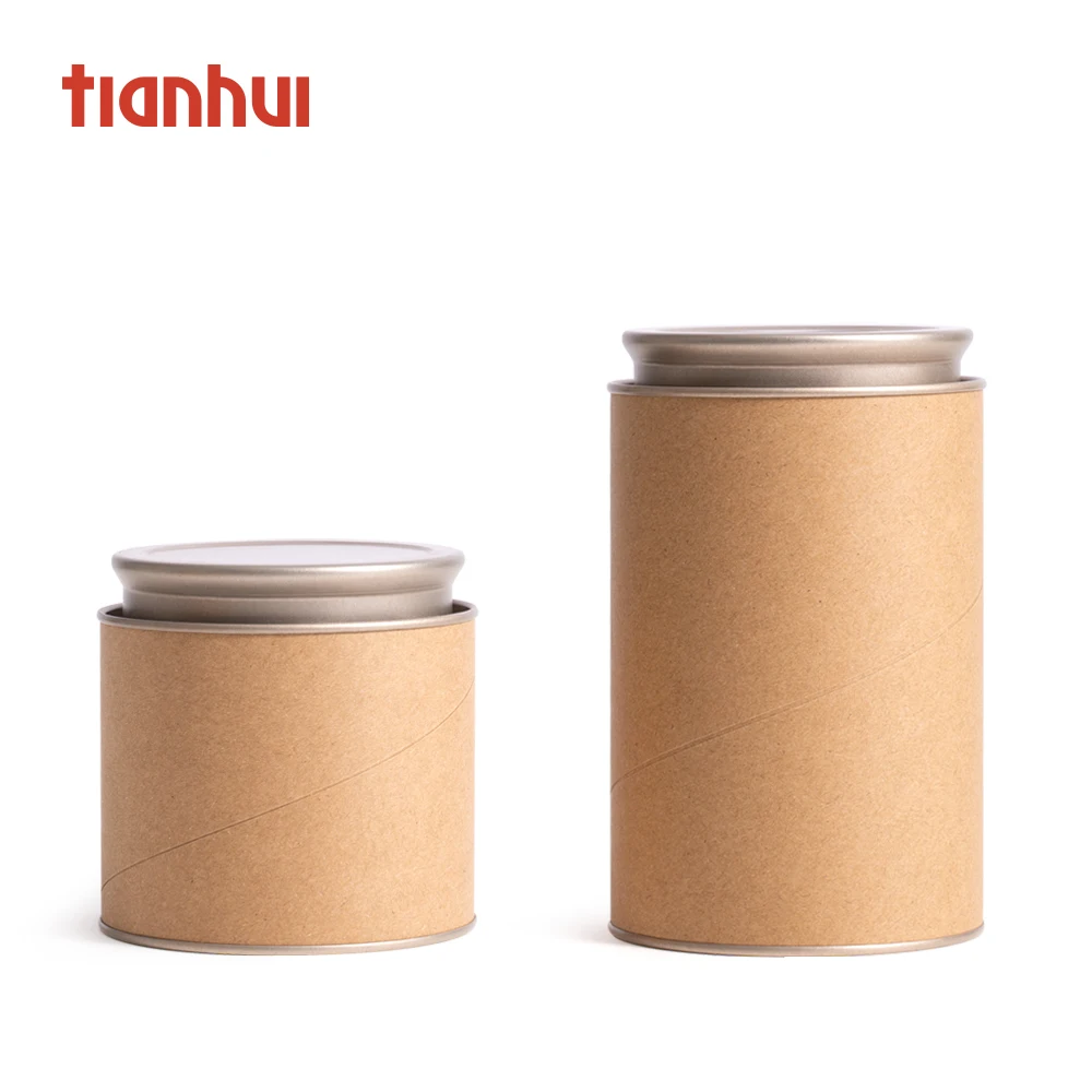 Wholesale Food Grade Round Free Customization Cardboard Paper Tube Airtight Container with Lid for Coffee Beans Packaging
Wholesale Food Grade Round Free Customization Cardboard Paper Tube Airtight Container with Lid for Coffee Beans Packaging
